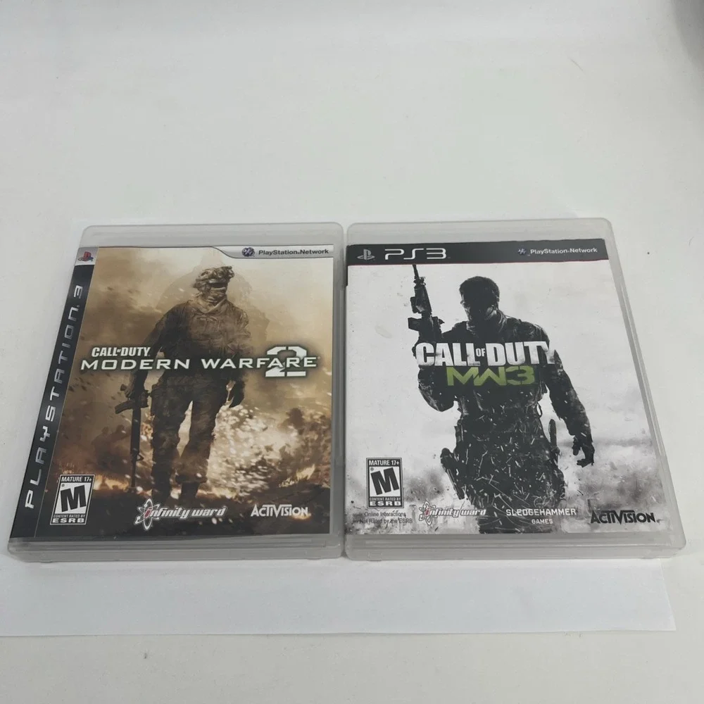 PS3 Call Of Duty Modern Warfare Lot Of 2: Modern Warfare 2 & 3 CIB